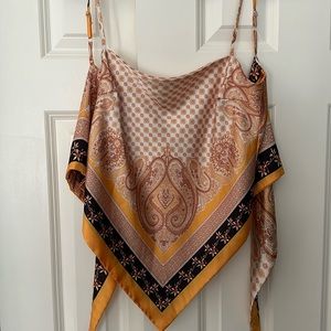 Bandana Crop Top Camisole